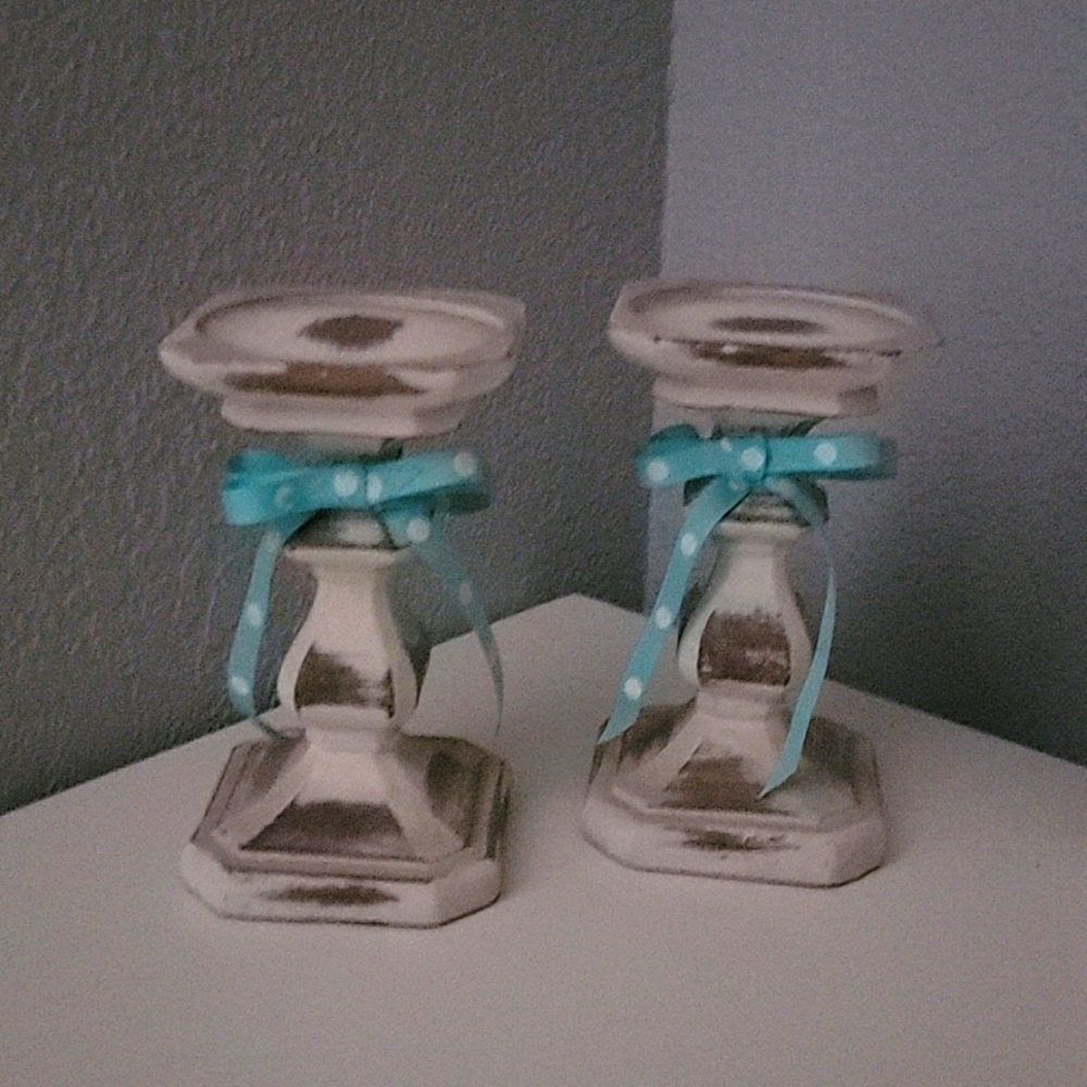 Rustic Farmhouse candlesticks